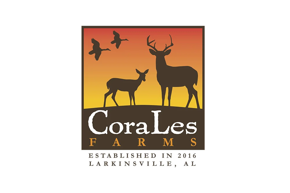 cora les farms logomark
