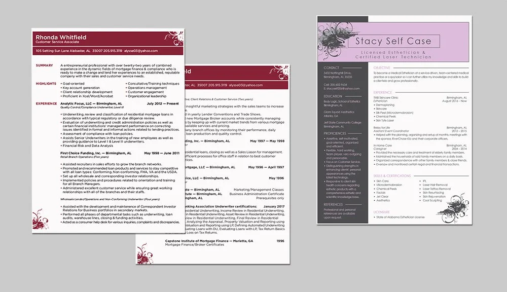 Professional Resumes