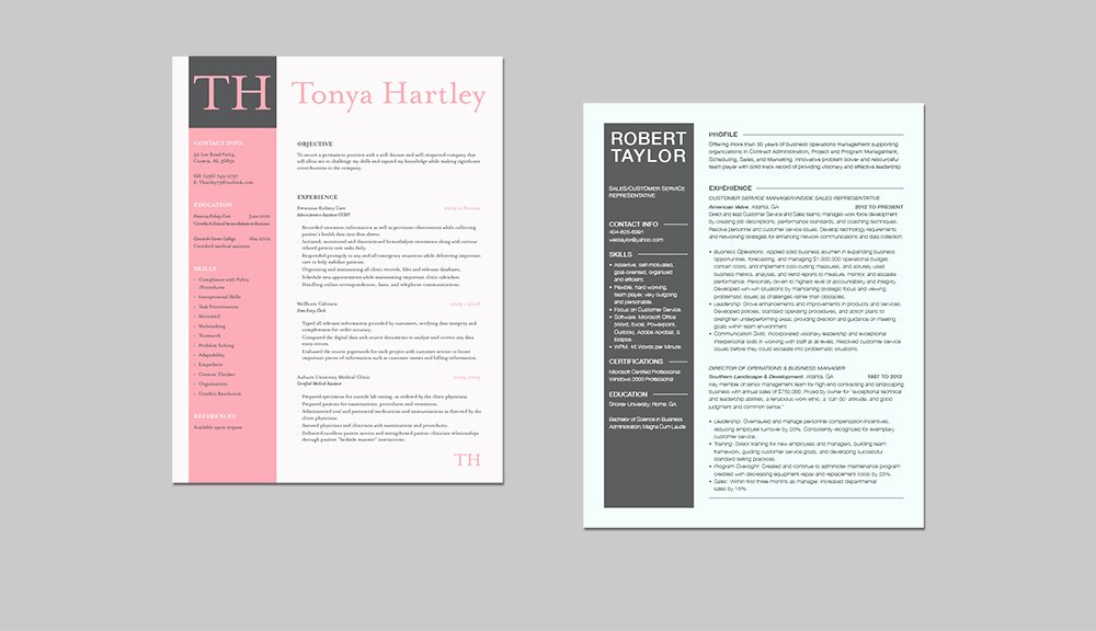 Professional Resumes