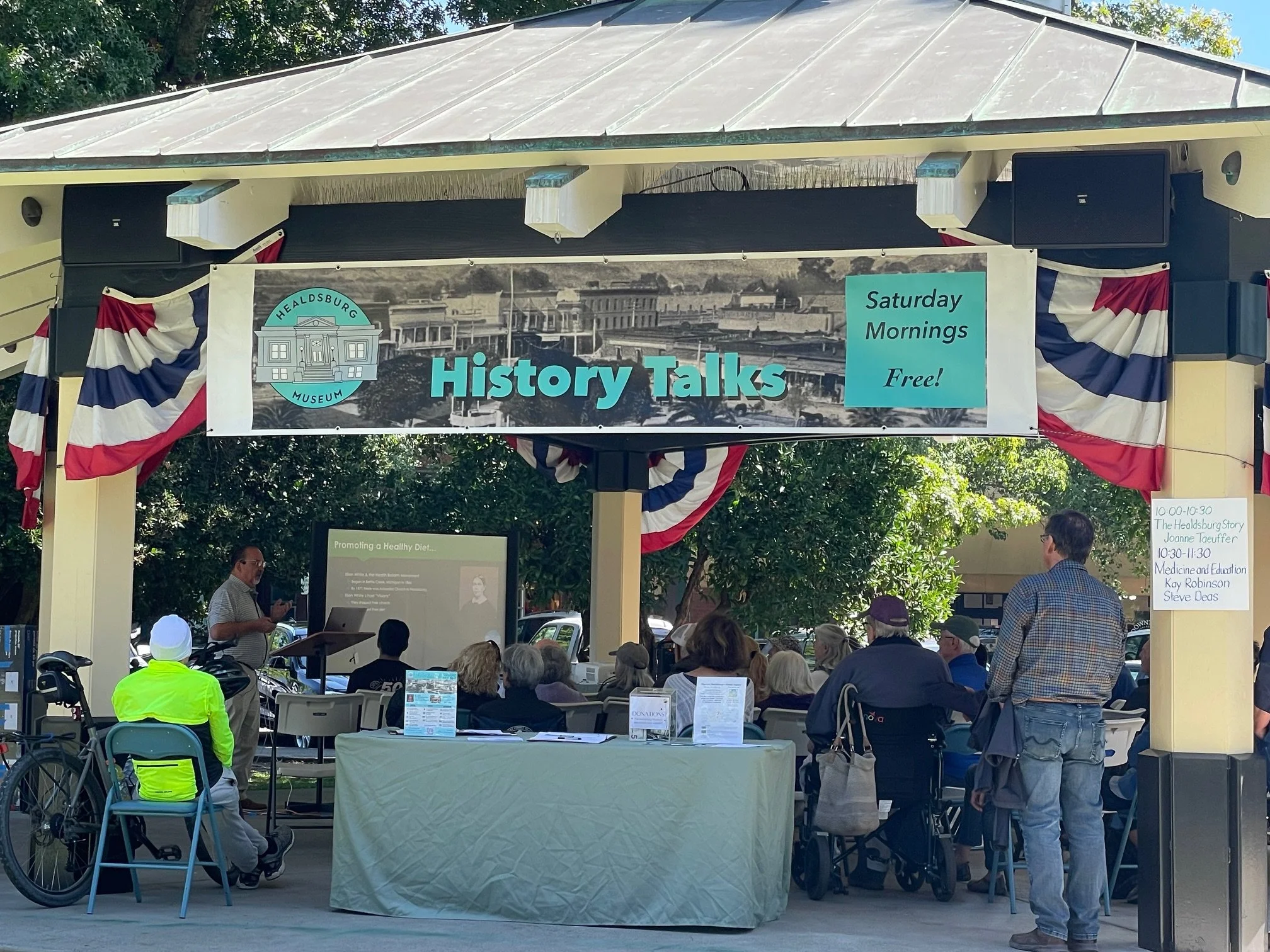 Photos from past History Talks