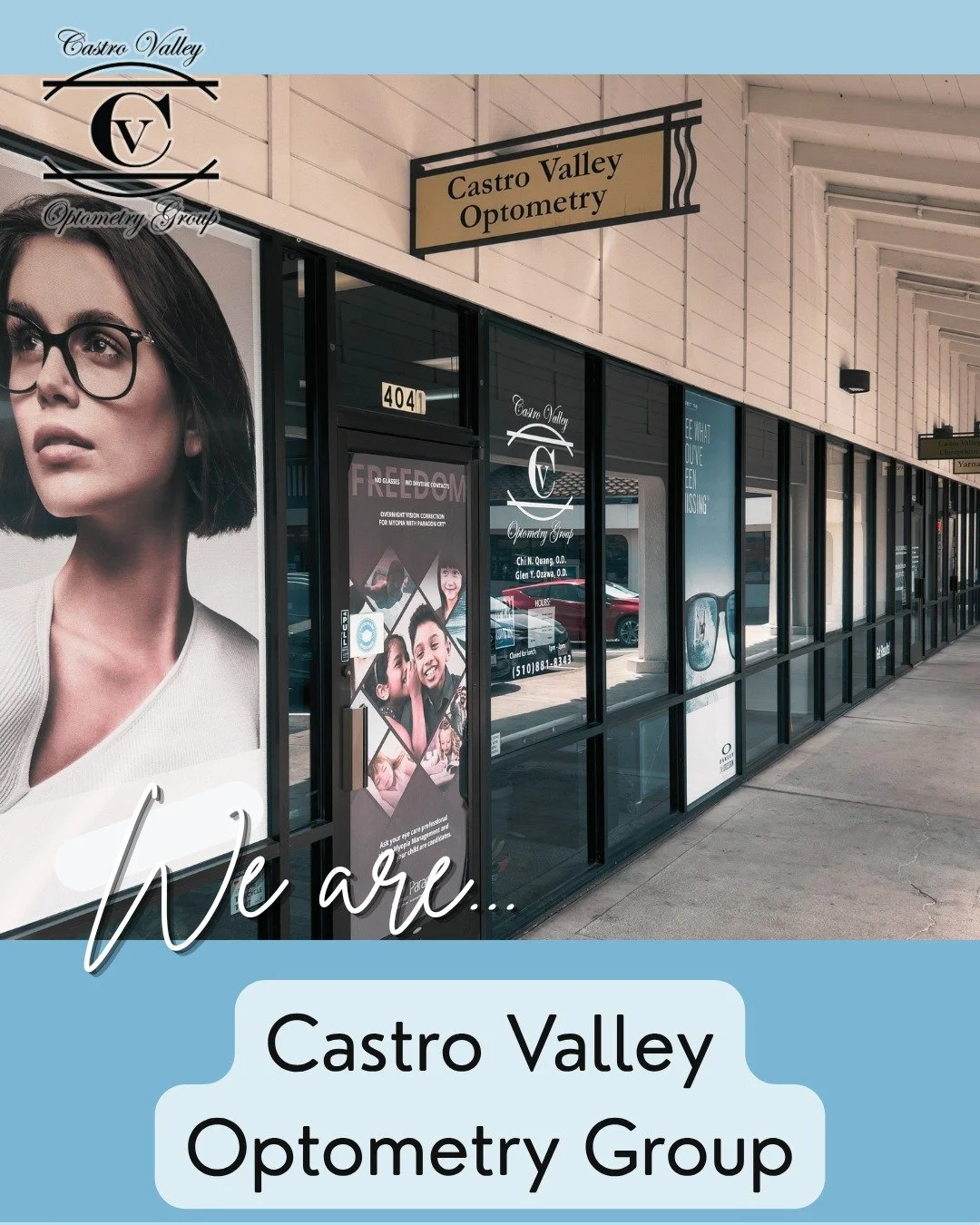 What makes Castro Valley Optometry different? We love this question.

1. Highly trained doctors. 
🎓Our doctors have all completed specialized residency training &mdash; an additional year of education beyond standard optometry school &mdash; in area
