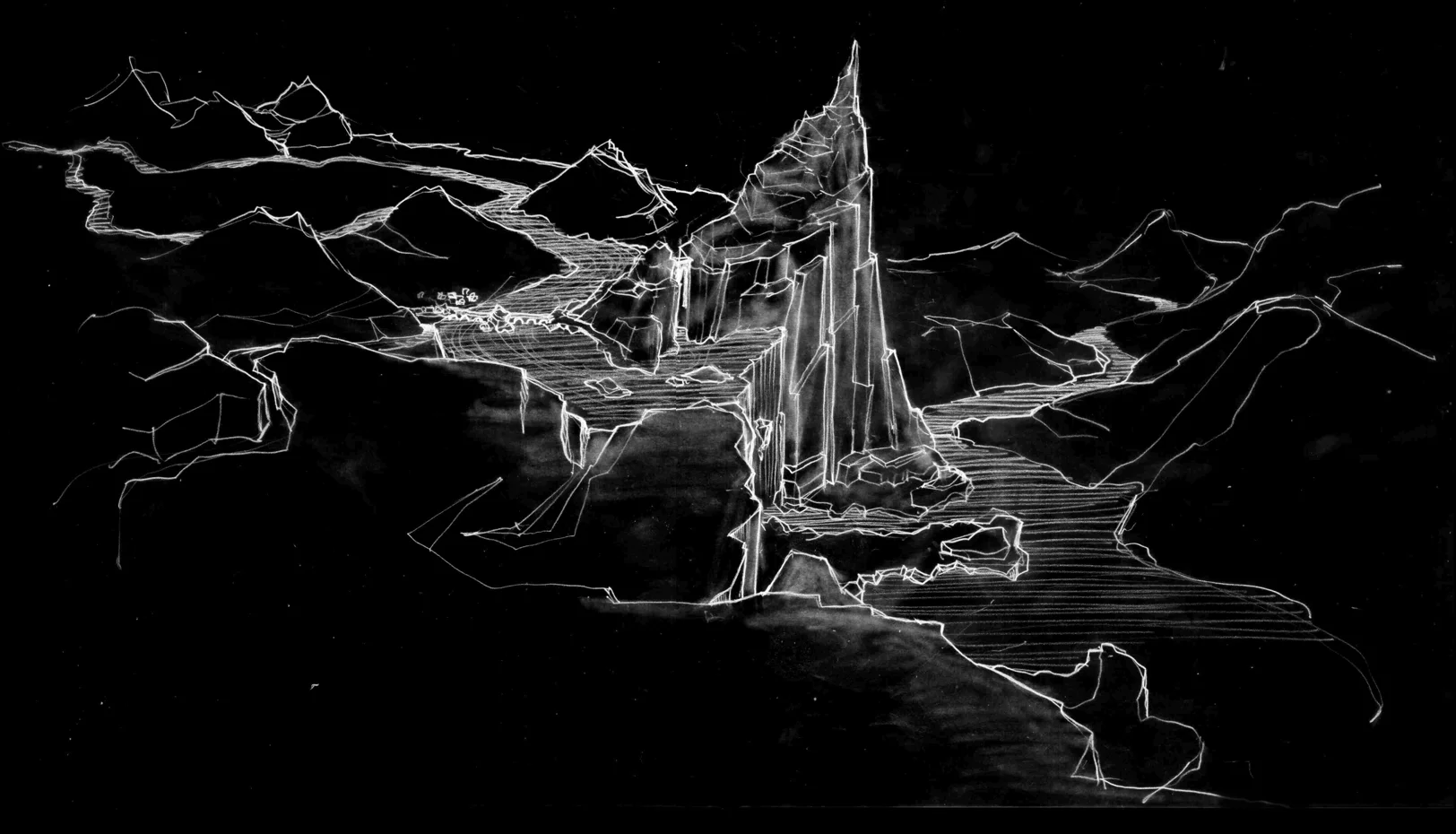 Early sketch for Camelot