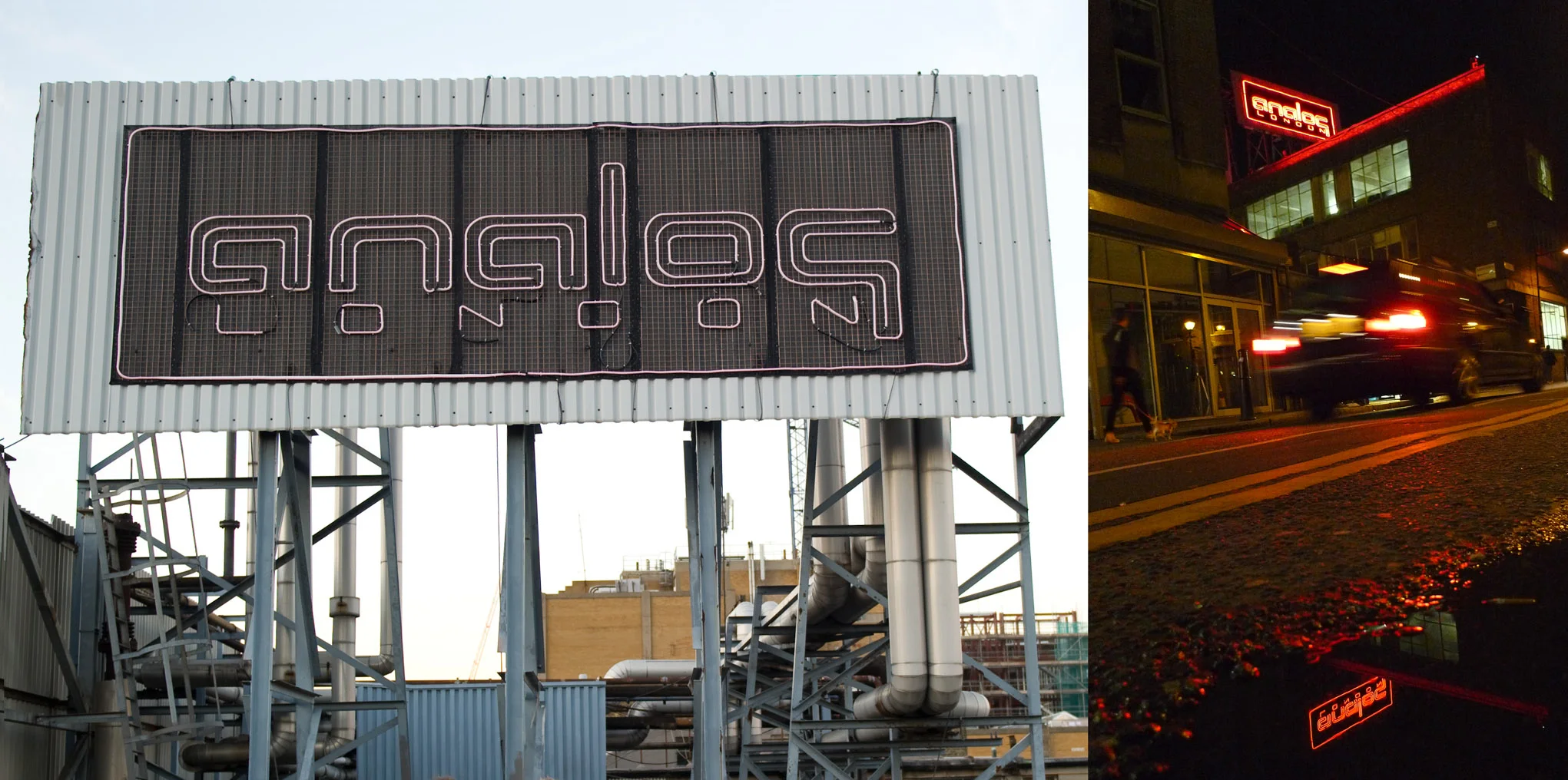 8m Nightclub sign - Truman Brewery, East London
