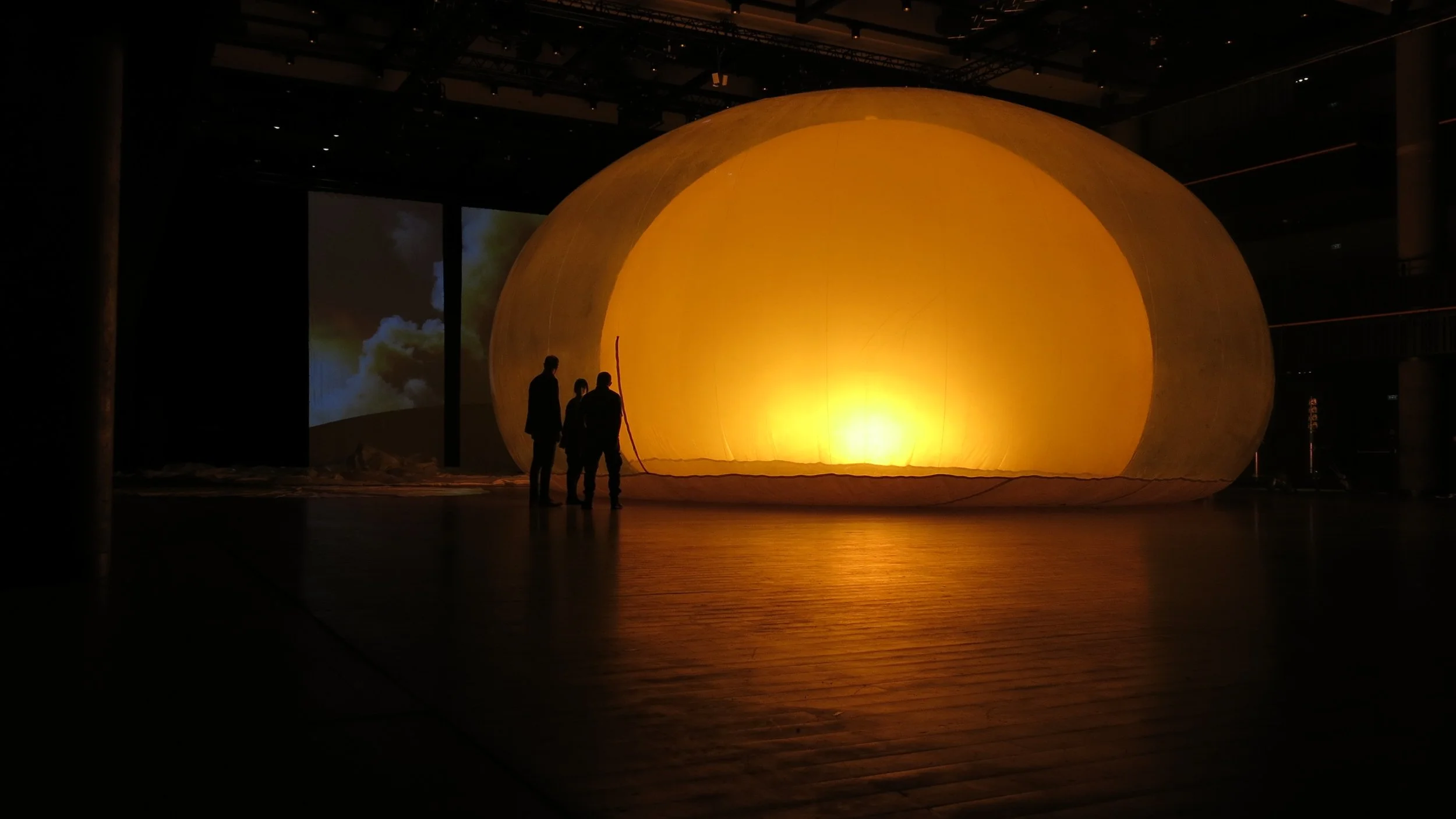  Inflatable structure via Plastique Fantastique 