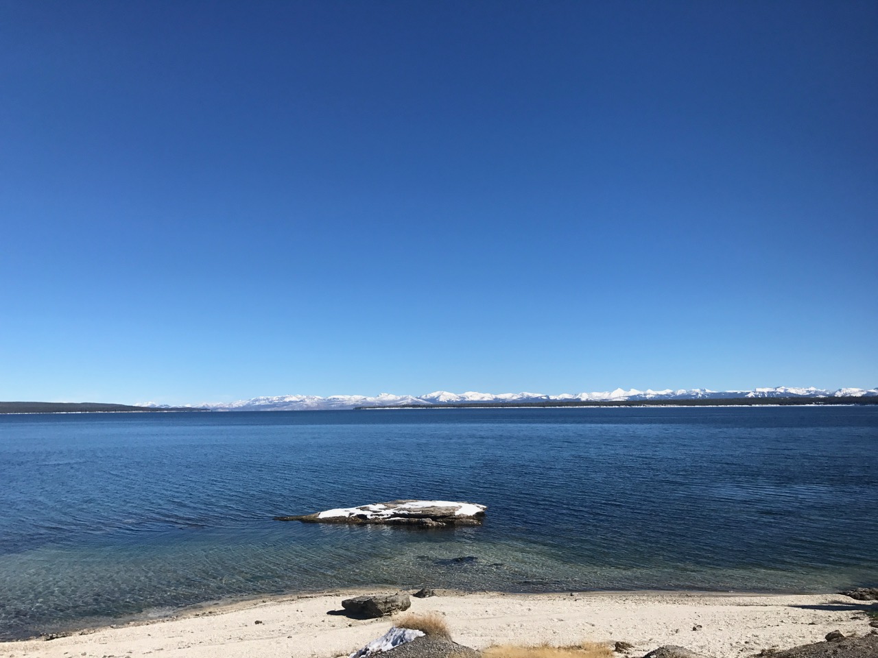The West Thumb of Yellowstone Lake