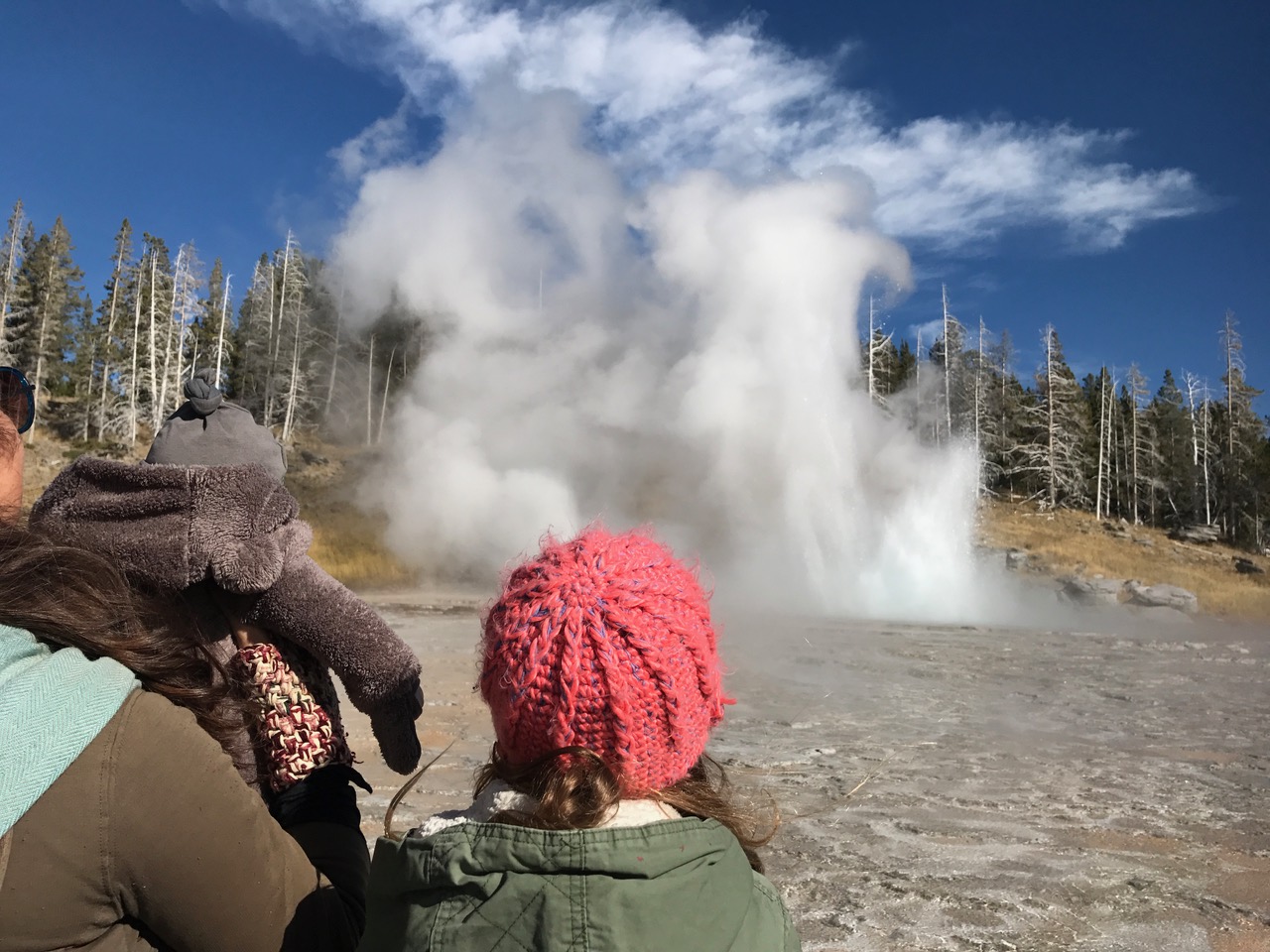 Grand Geyser erupting with power!