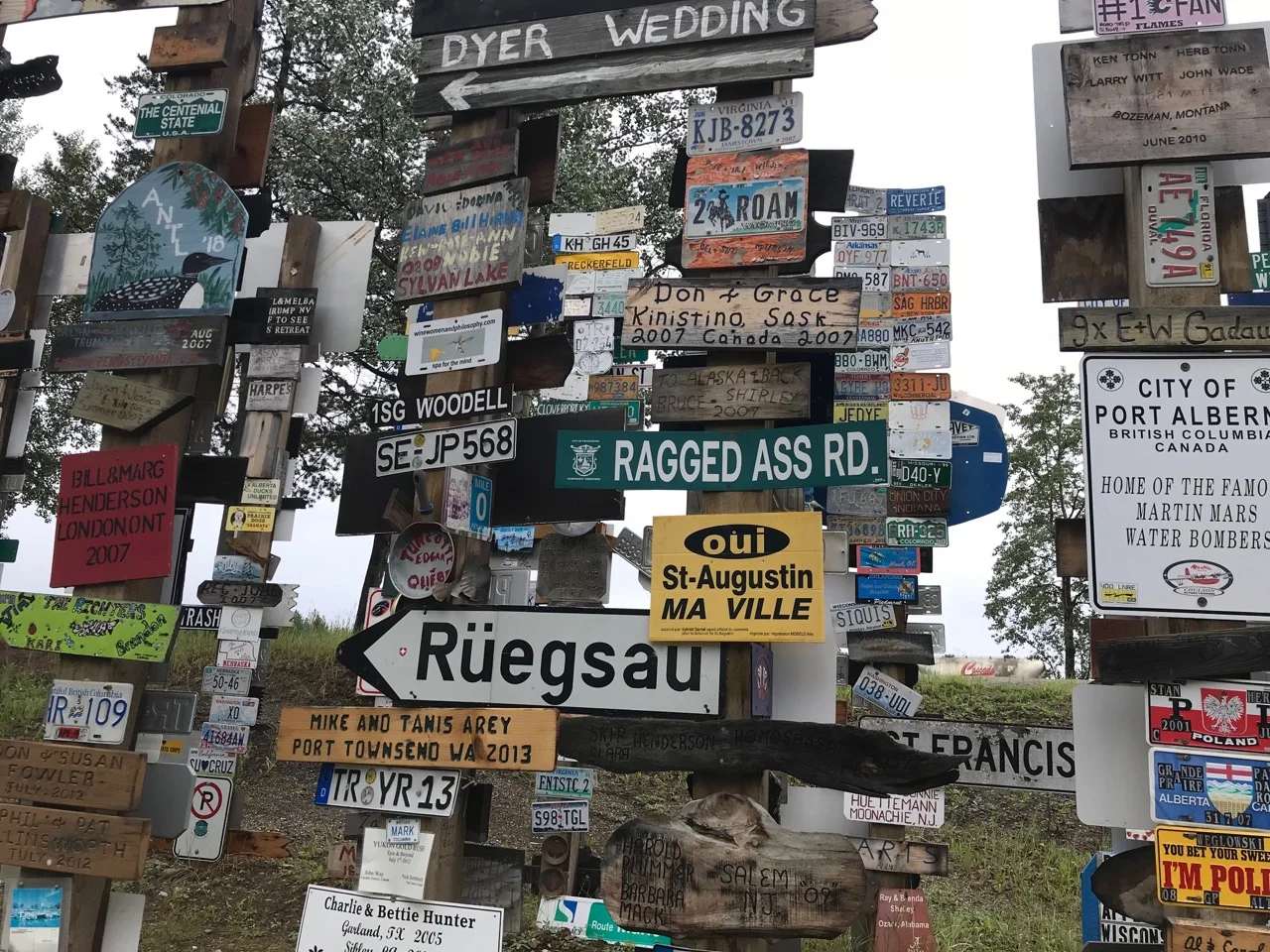 So many signs, from people across the globe.