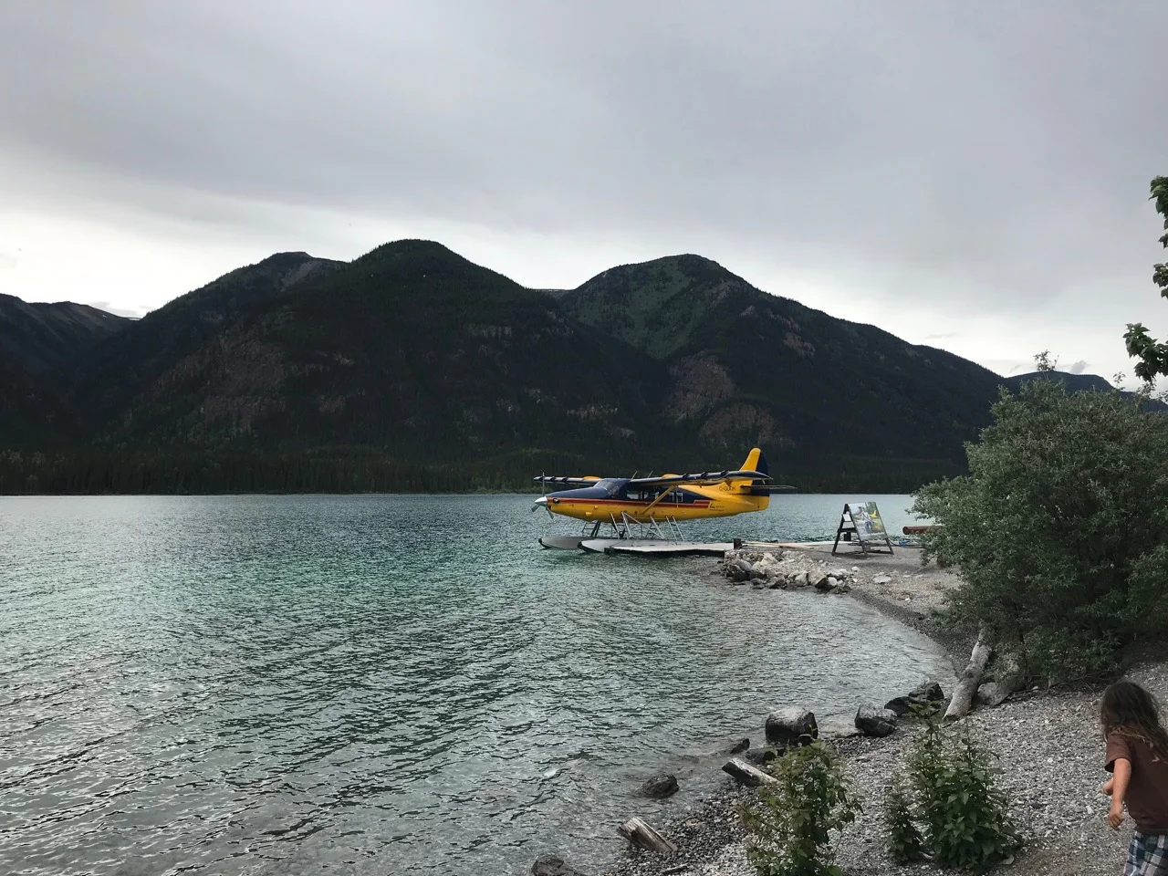 Muncho Lake along the Alaska Highway!