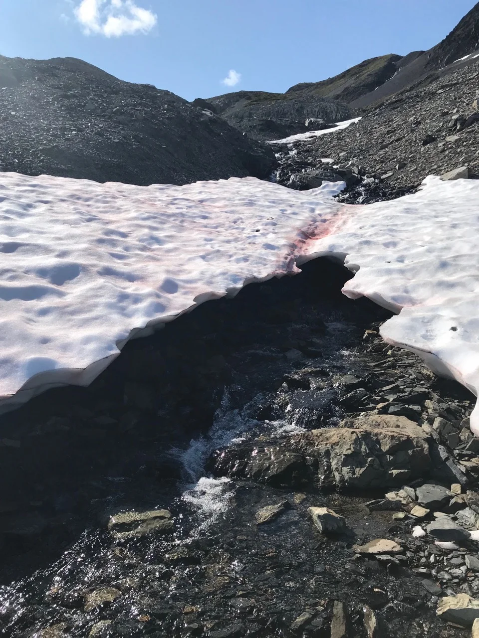 Snow bridges are crazy!