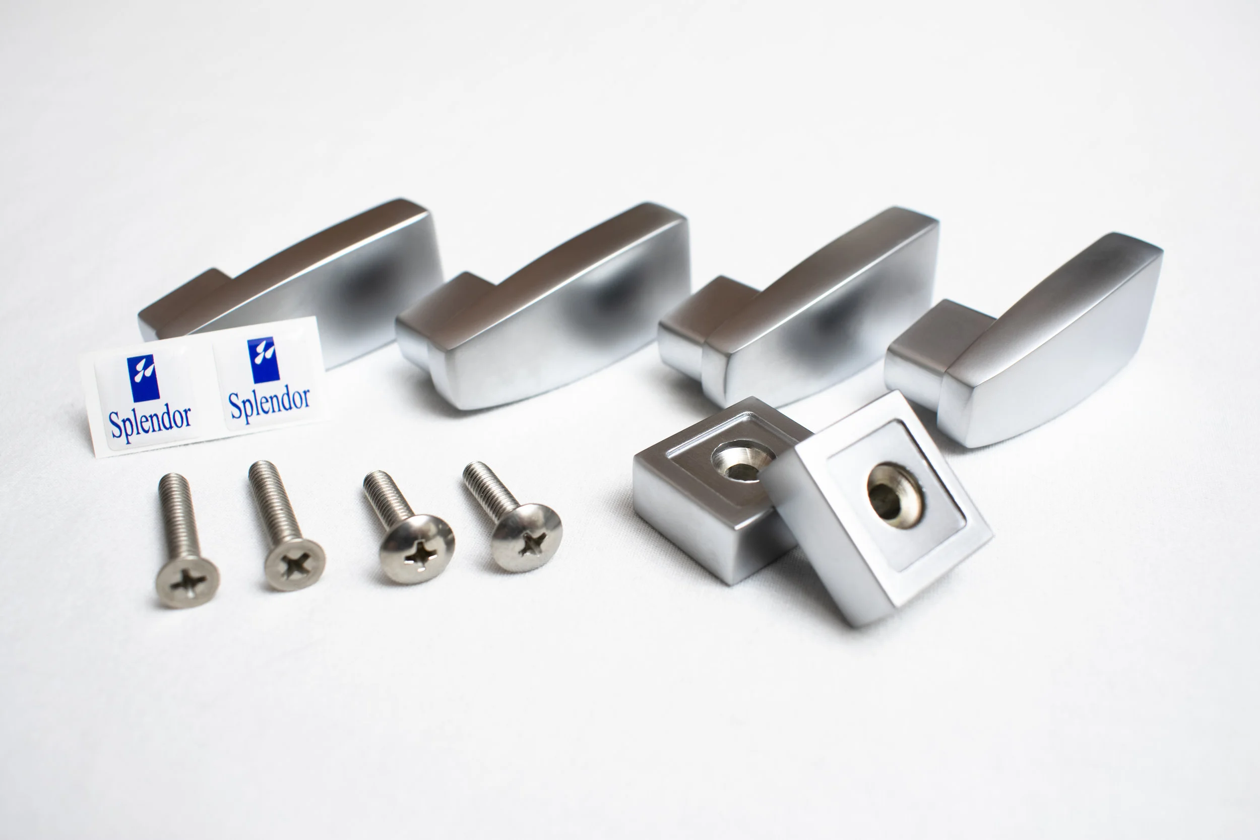 Metal Towel Bar Bracket Set