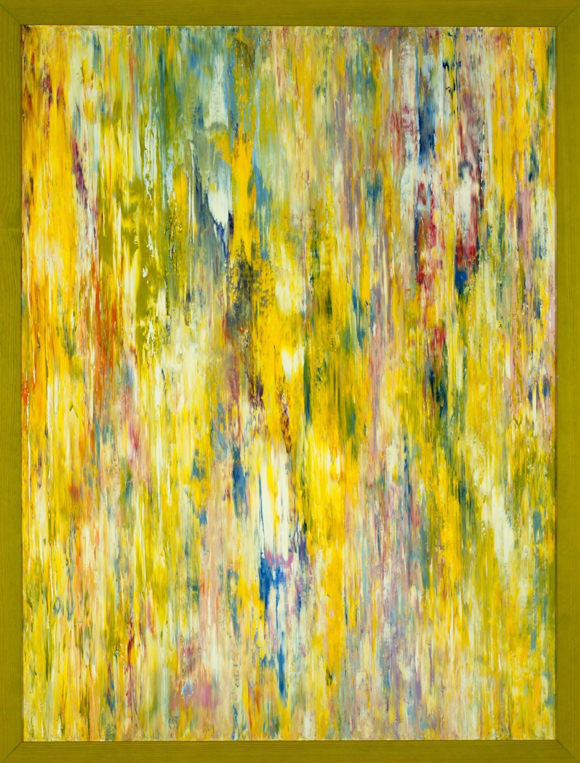 Jill S. Krutick, WATERFALL, 2012 Oil on canvas, 40 x 30 inches (76.2 x 101.6 cm). Framed: 42 x 32 inches (106.7 x 81.3 cm).
