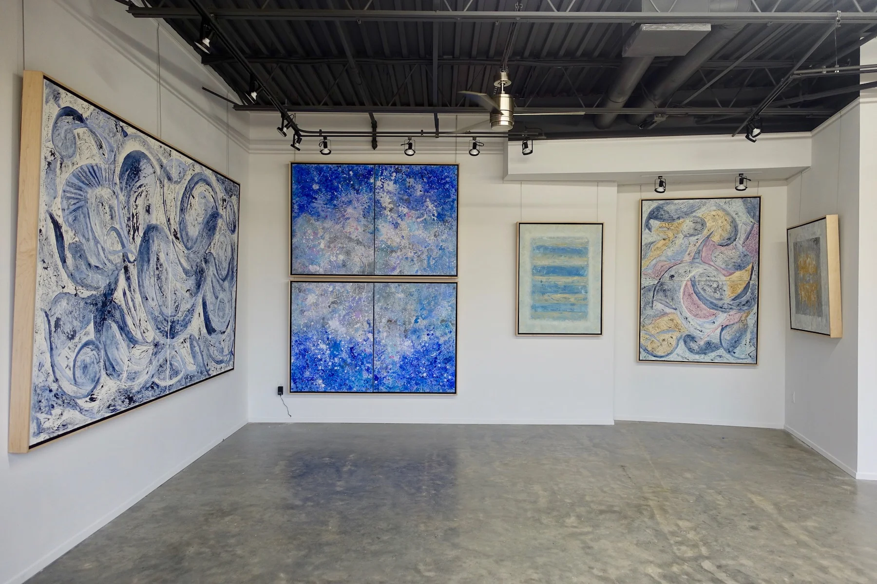 Installation view, Jill Krutick, 2018