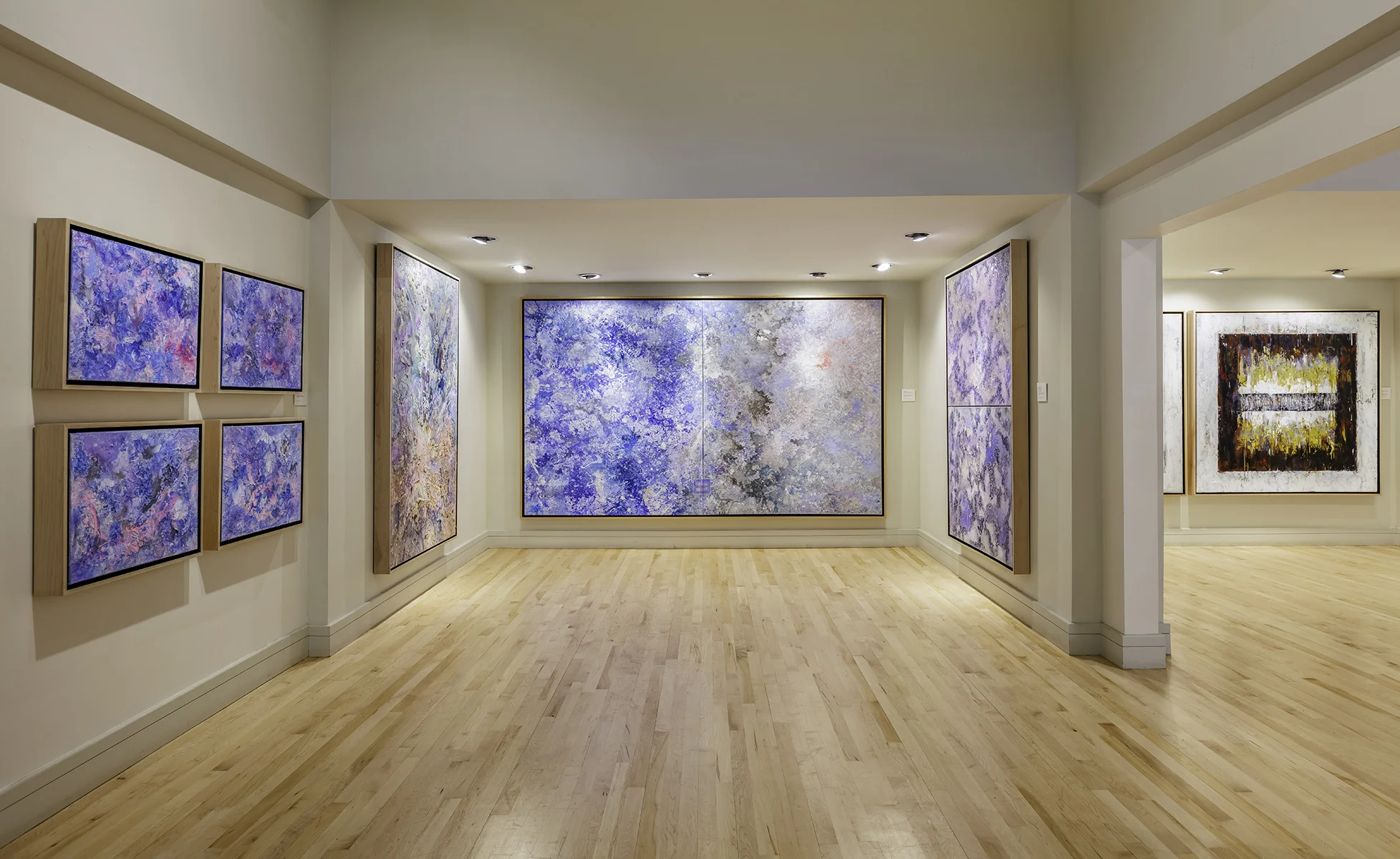 Photo: Kim Sargent Krutick’s solo show Lyrical Abstraction at the Coral Springs Museum of Art.