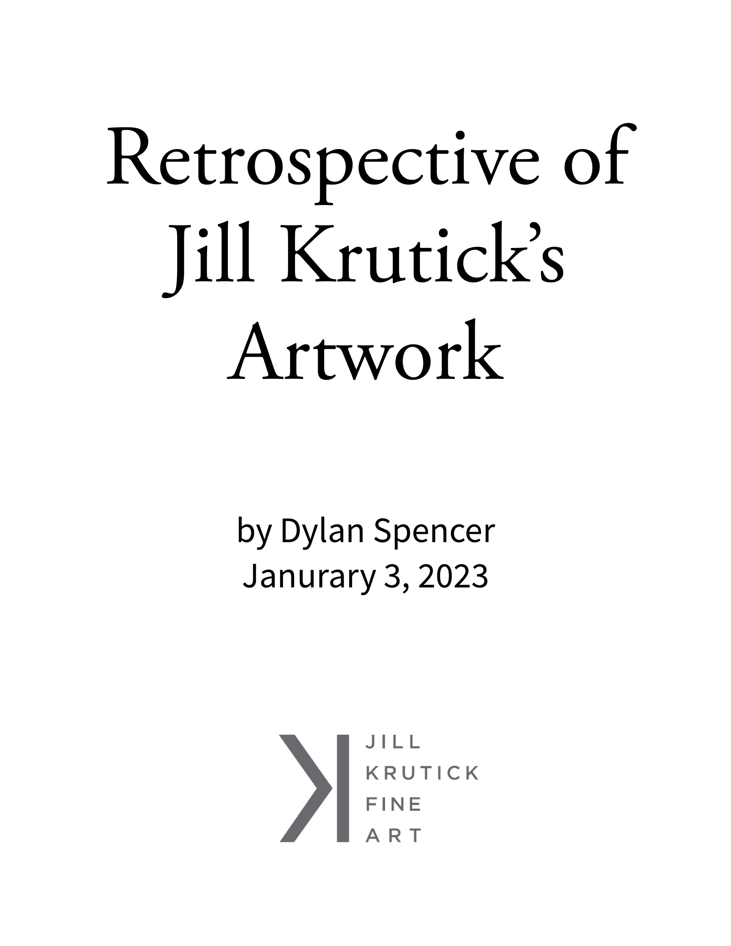press - Retrospective of Jill Krutick’s  Artwork.jpg
