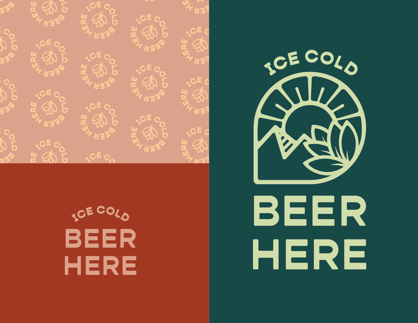 Beer logo - Logo Design for Breweries - Brewery Logo Design - PNW Brewery - Graphic Designer in Seattle