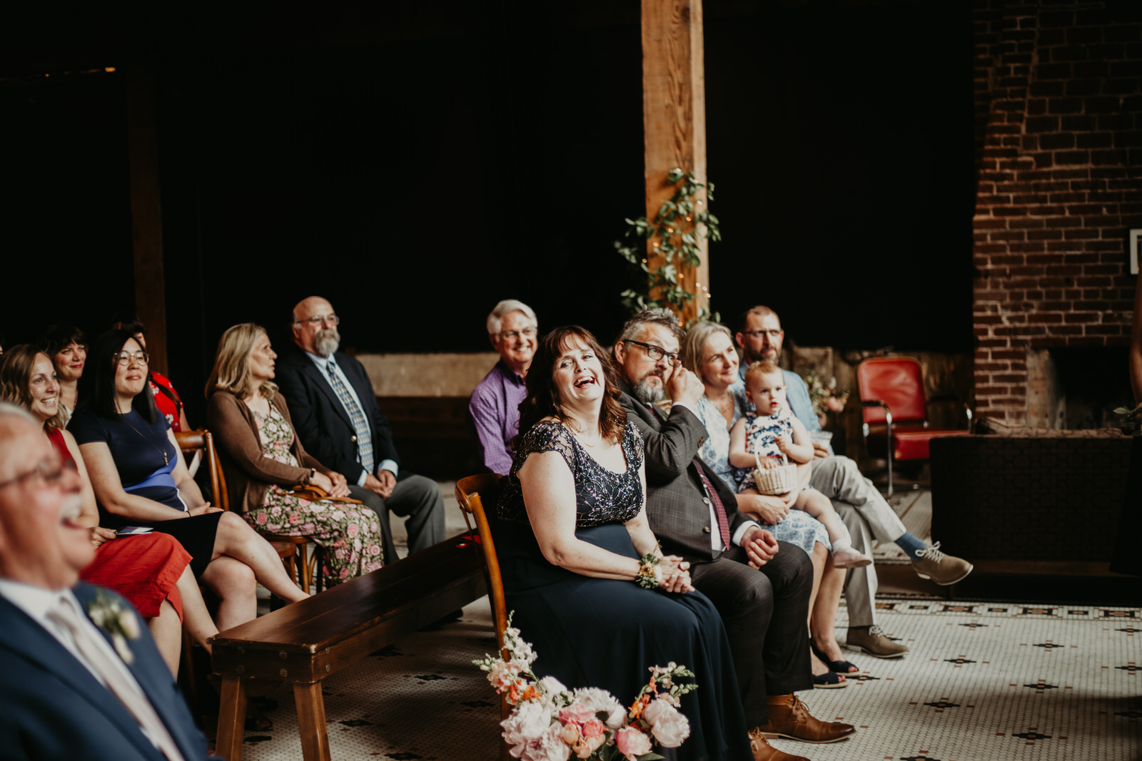 ashley joel astoria oregon the ruins wedding venue florals portland washington coast balloons vintage ceremony reception jamie carle feminist lgbtq lgbt couple photographer photography