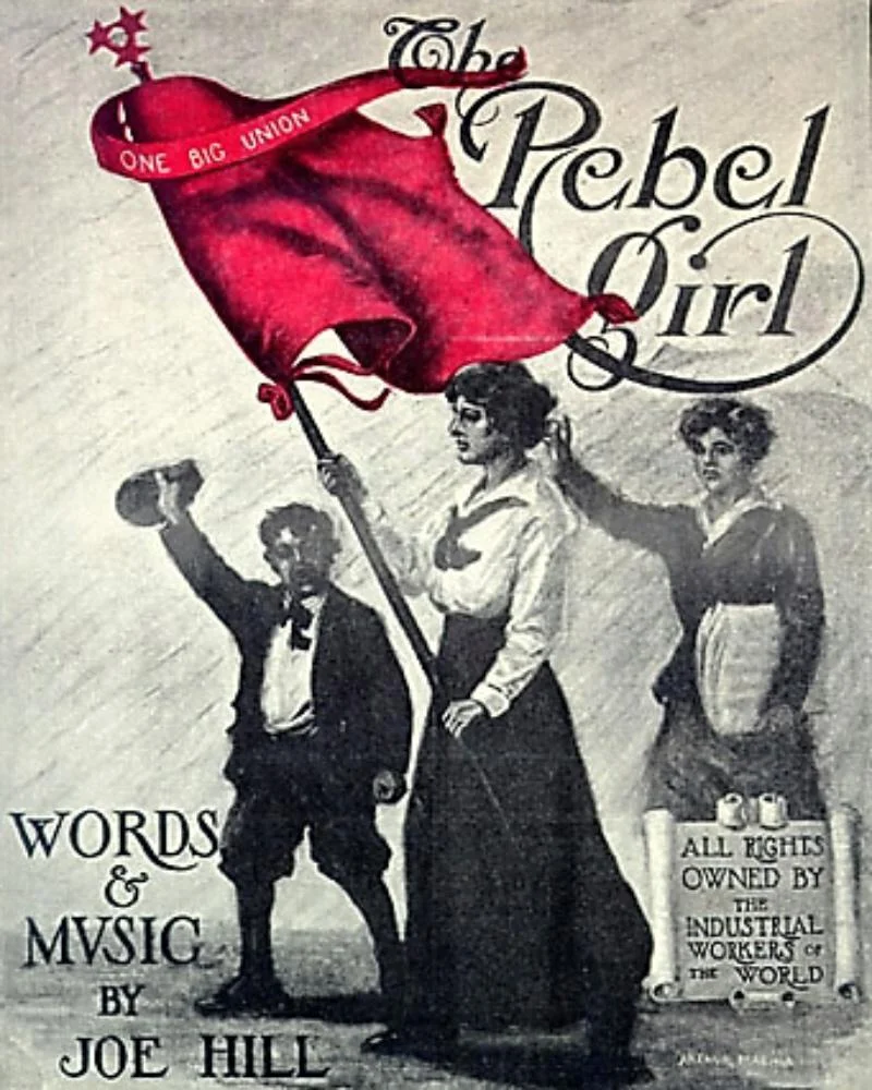 The Rebel Girl, public domain image from Wikimedia Commons