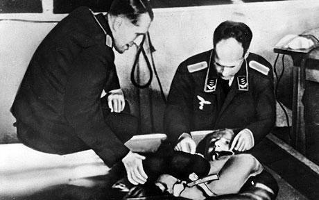 Dachau: Scientific study of the effects of cold exposure on the human body.