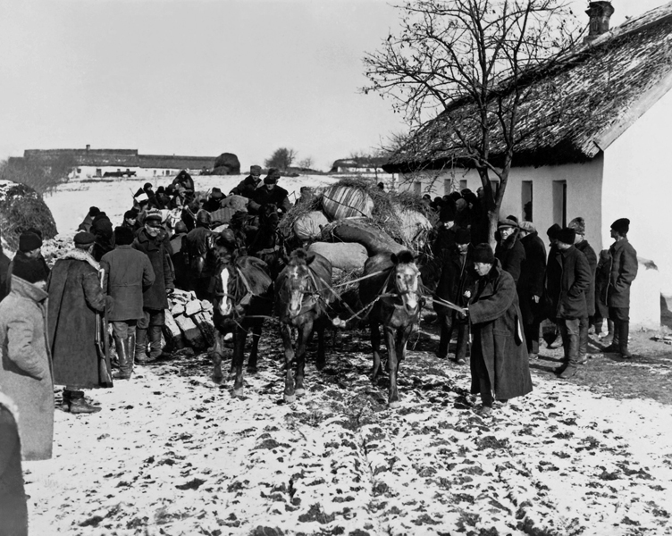 Soviet displacement of peasants, repeating the same Modern acts that birthed capitalism in Europe and the Americas