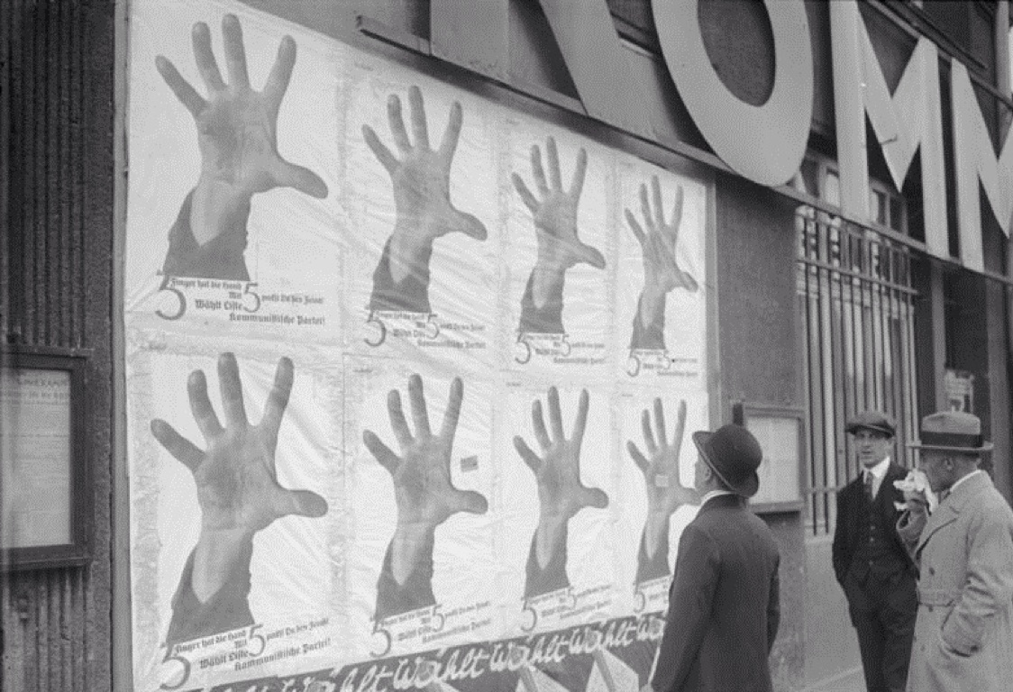 The Official John Heartfield Exhibition ( 5 Finger hat die Hand/ 5 Fingers Has The Hand ) Shared with the permission of the artist's grandson, we much appreciate the generosity.