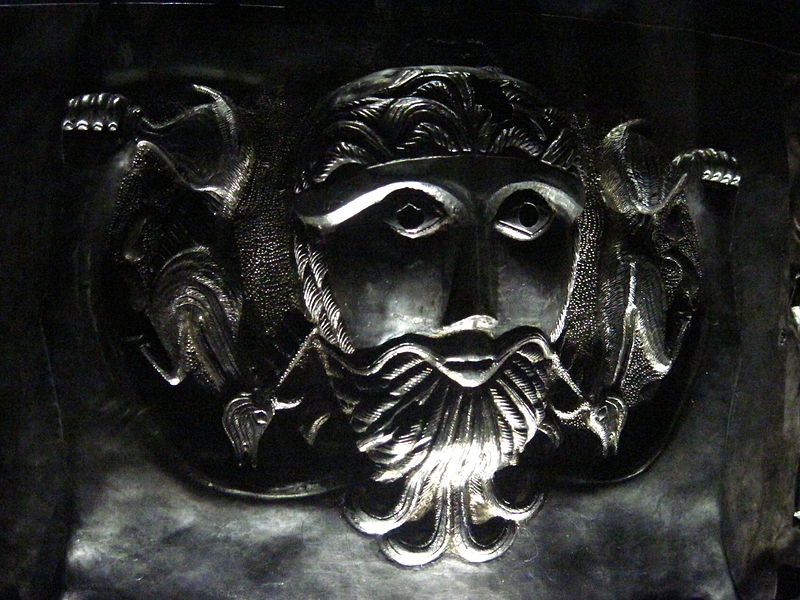Figure from the Gundestrup Cauldron. Public Domain.