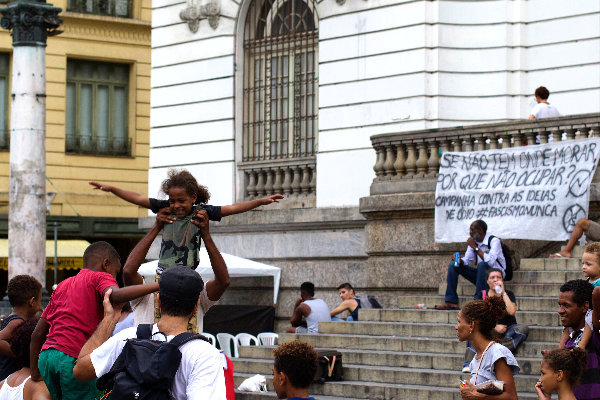 Child Playing at More Love Less Capital