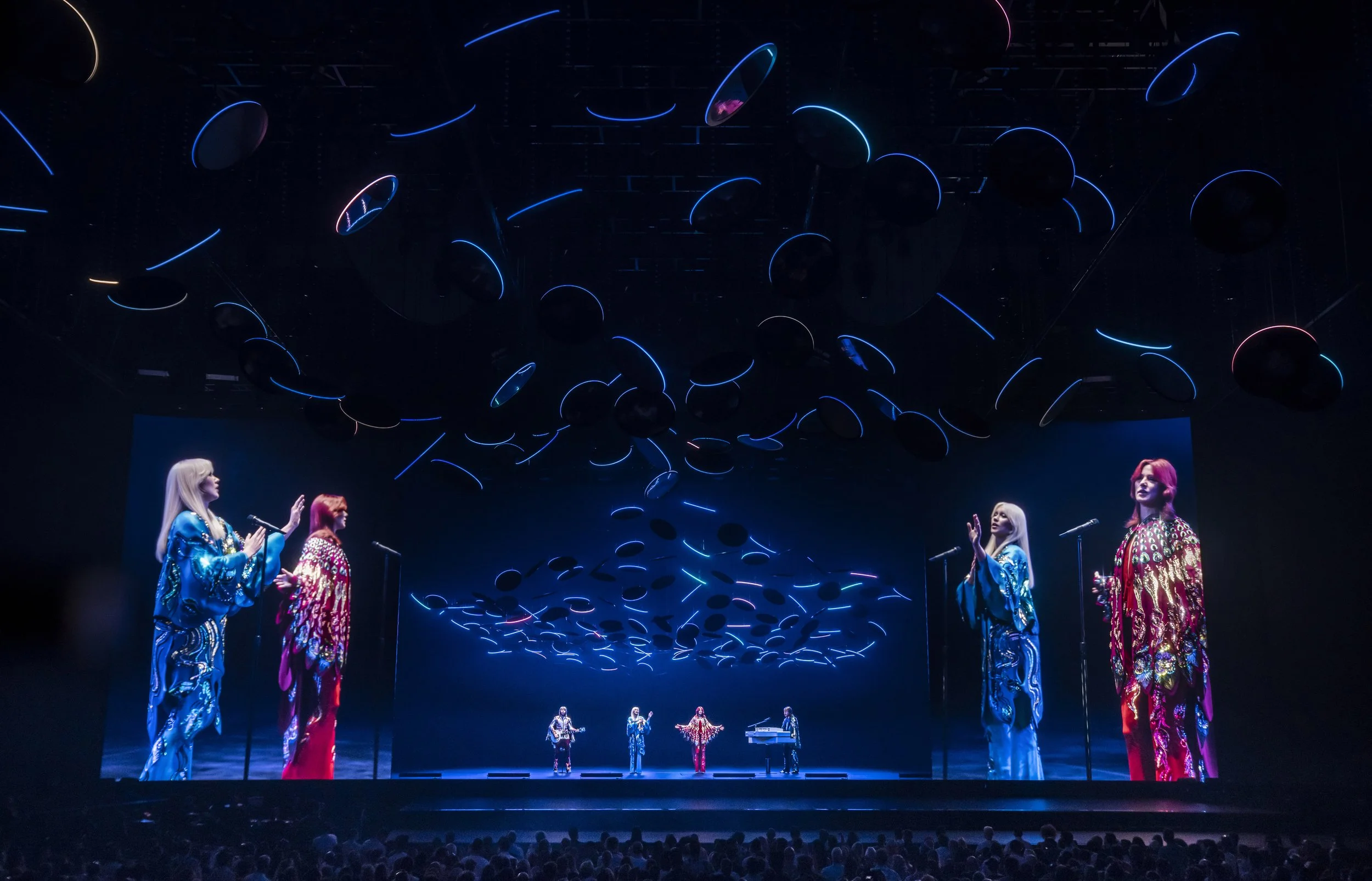 The Visitors - ABBA Voyage - Photo by Johan Persson.