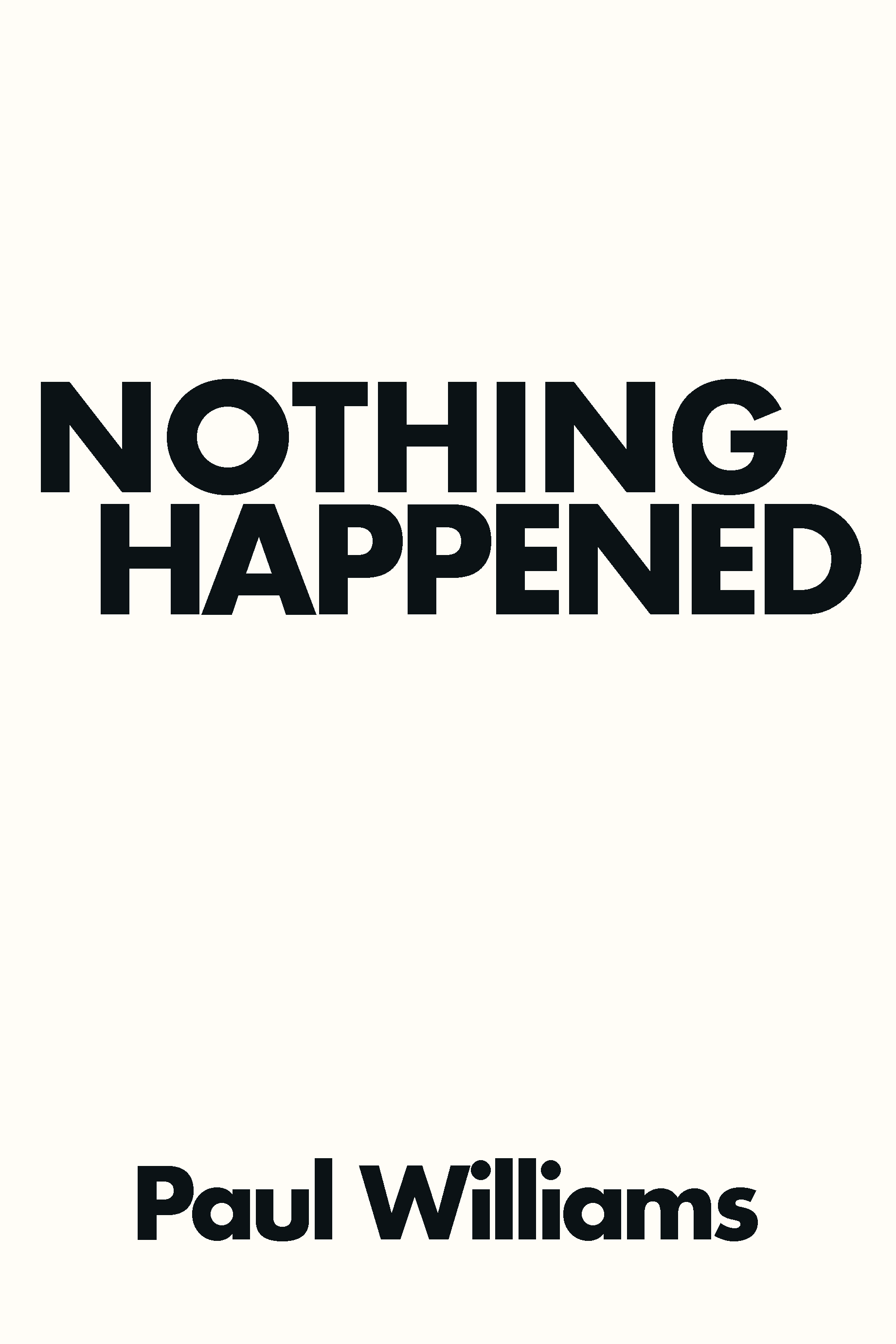 Nothing Happened front cover.png