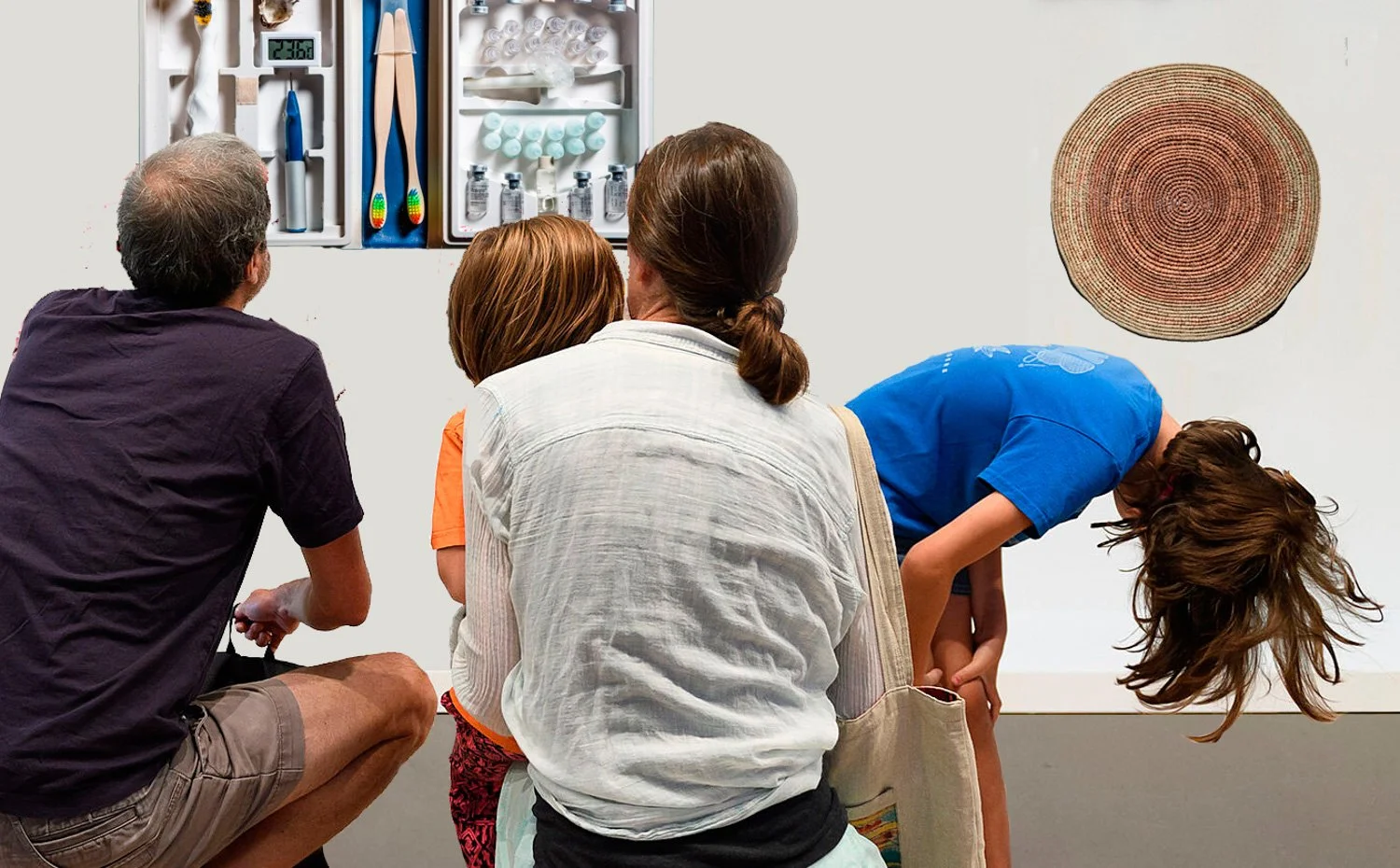 ימי שבת - בהרשמה מראש בלבד: פעילות מודרכת בתערוכה לילדים ומשפחות עם מיקה גנני