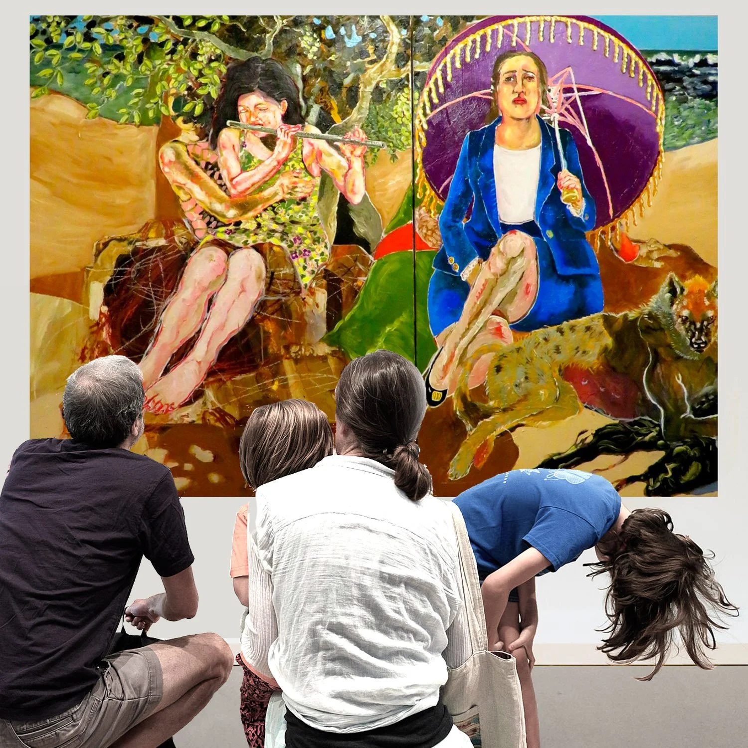 ימי שבת - בהרשמה מראש בלבד: פעילות מודרכת בתערוכה לילדים ומשפחות עם מיקה גנני