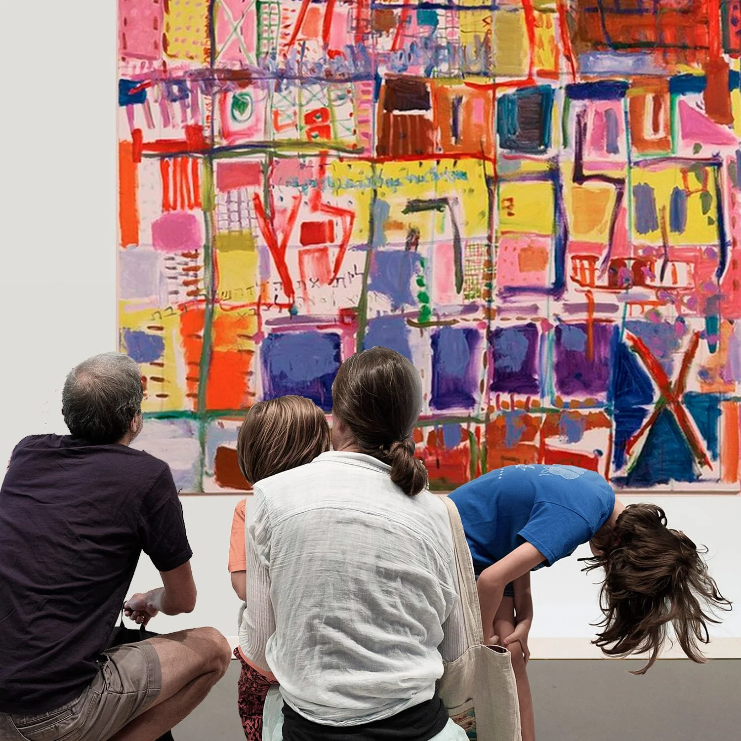 ימי שבת - בהרשמה מראש בלבד: פעילות מודרכת בתערוכה לילדים ומשפחות עם מיקה גנני