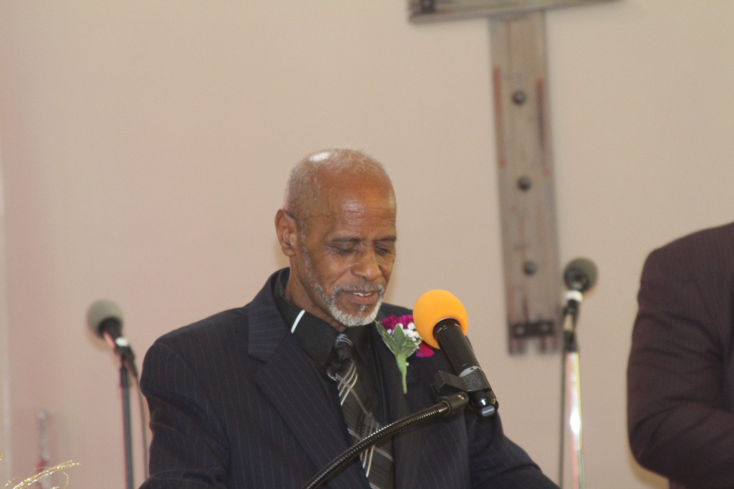 Pastor Burgess' Installation Service