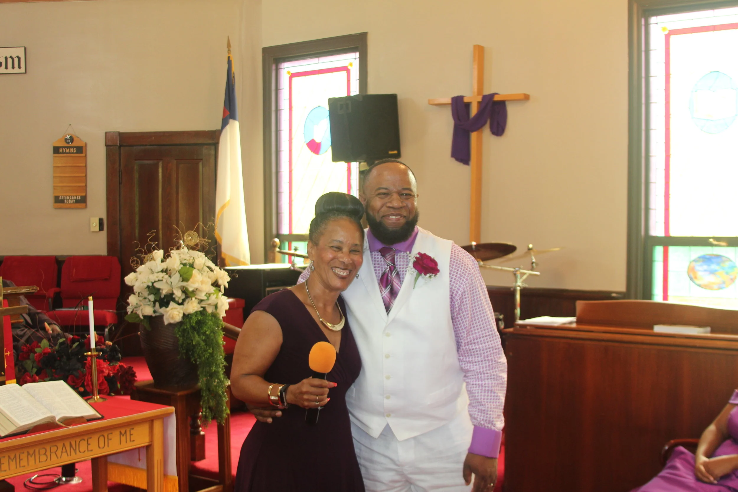 Pastor Burgess' Installation Service