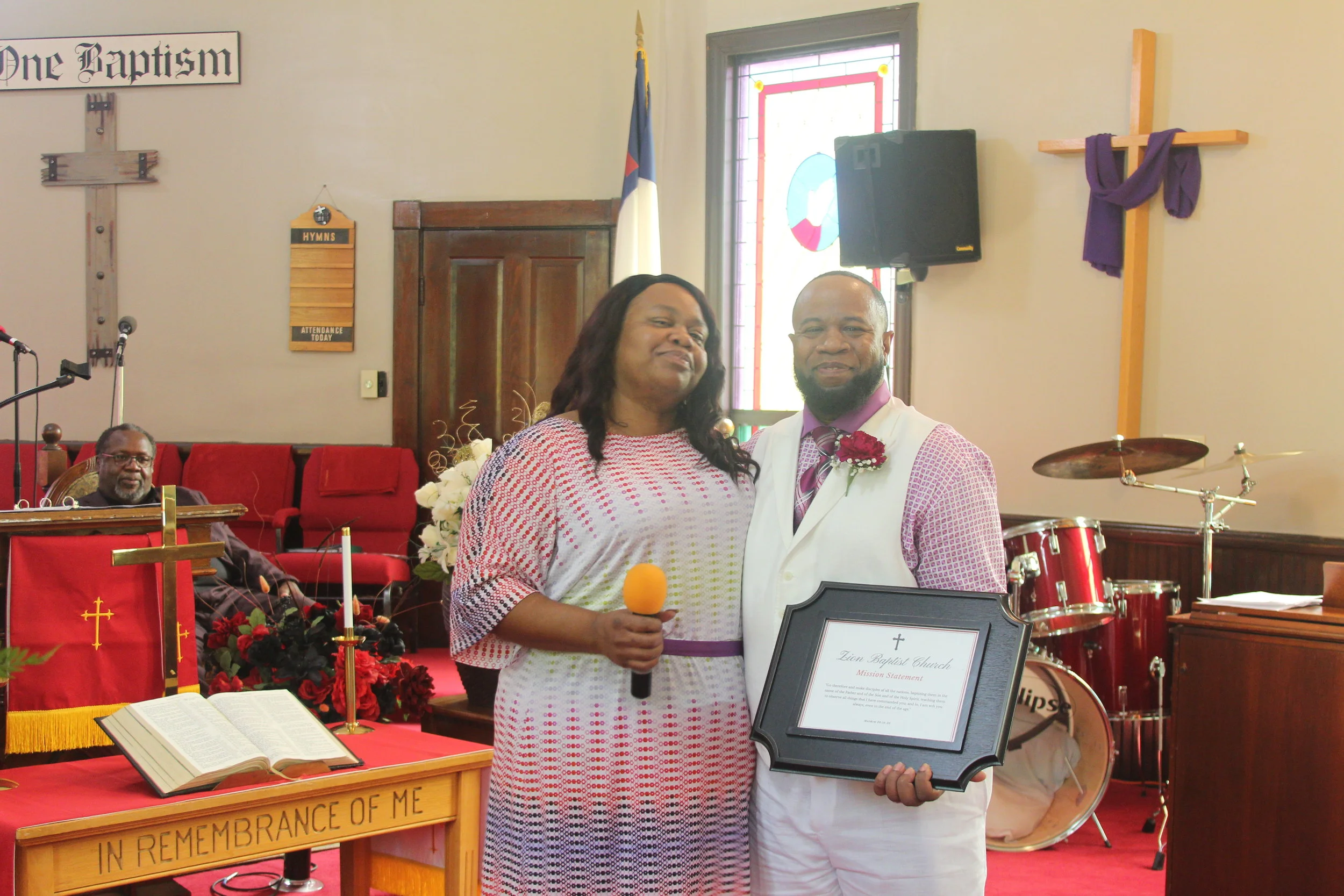 Pastor Burgess' Installation Service