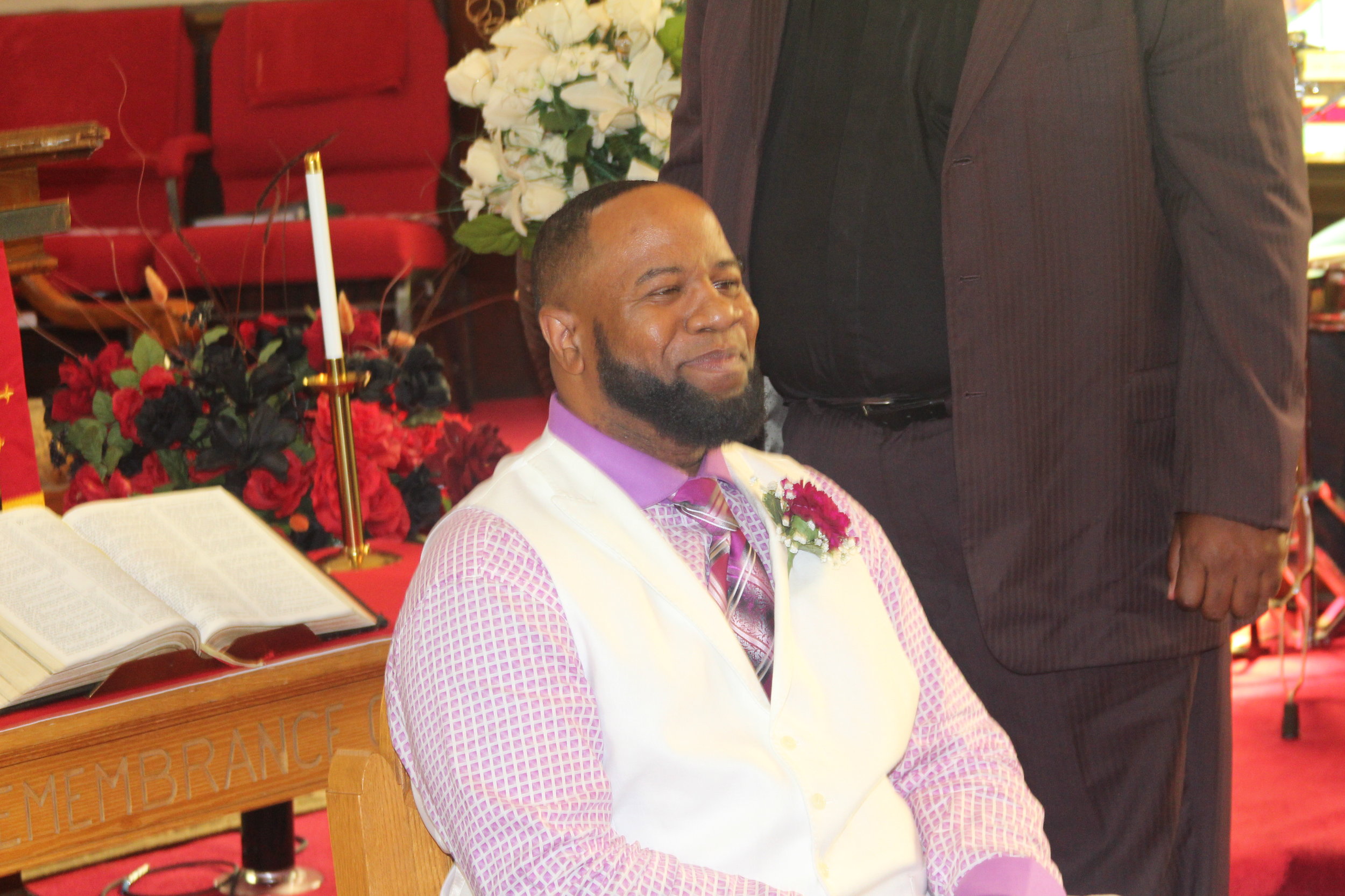 Pastor Burgess' Installation Service