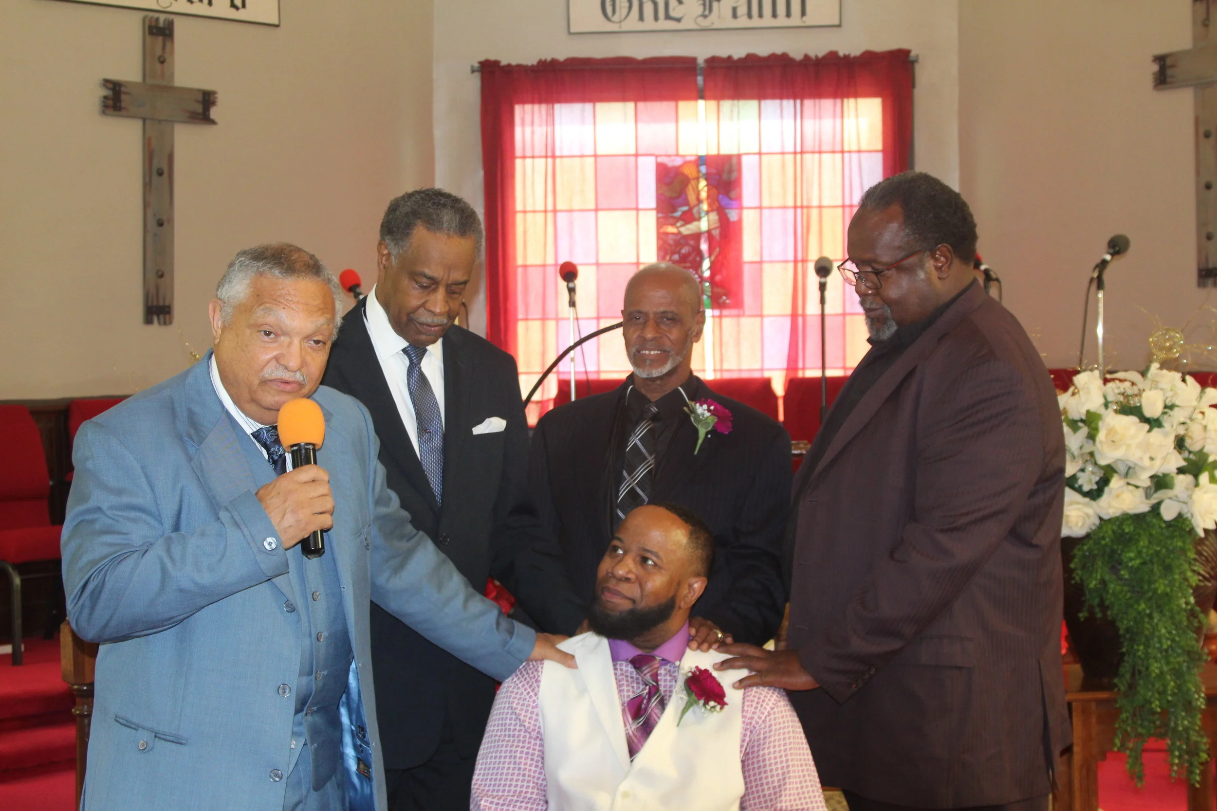 Pastor Burgess' Installation Service
