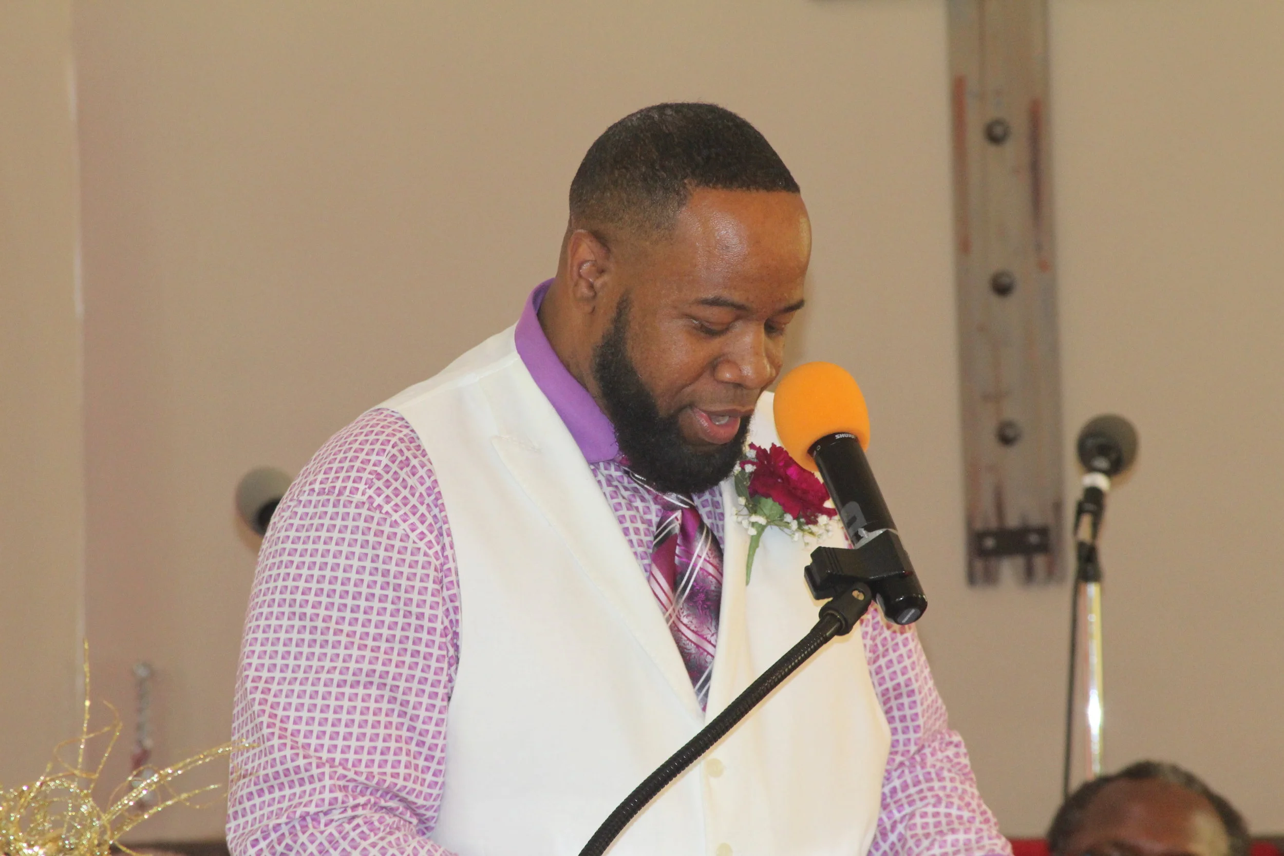 Pastor Burgess' Installation Service