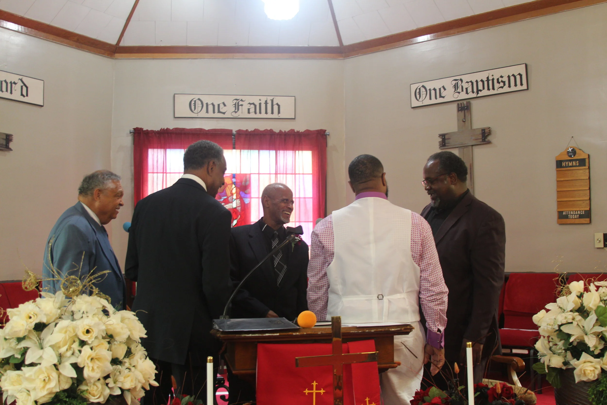Pastor Burgess' Installation Service