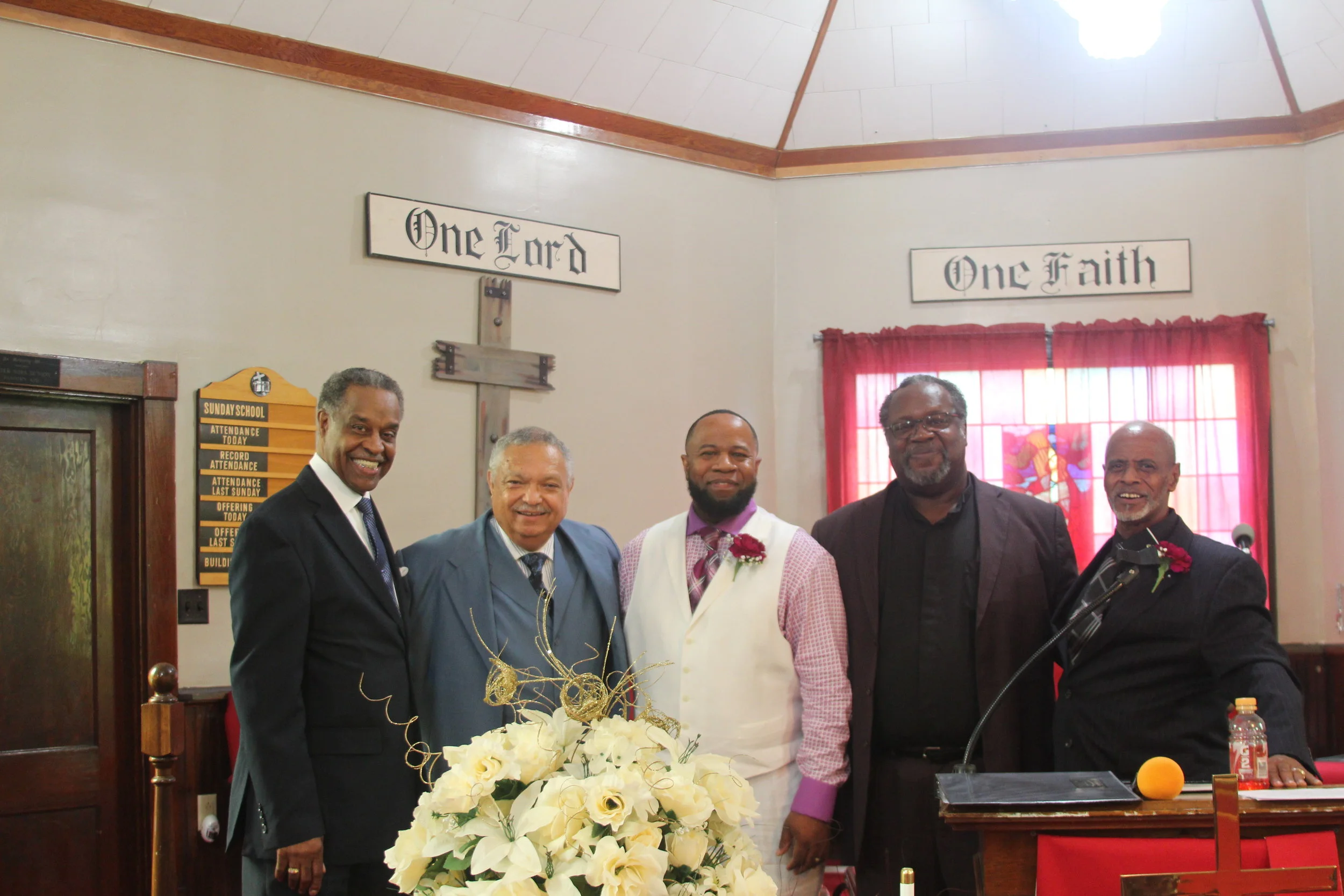 Pastor Burgess' Installation Service