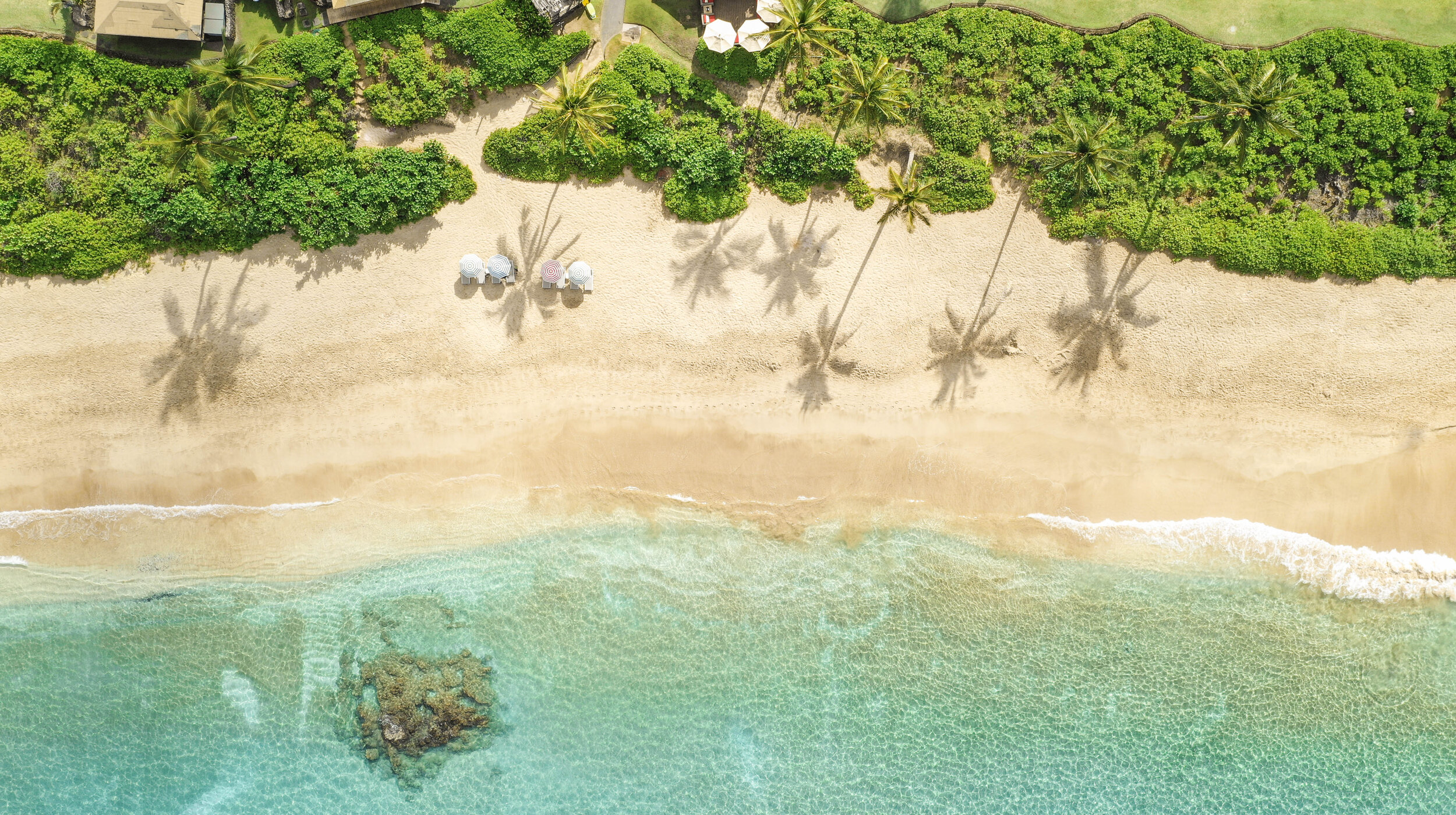Maluaka Beach Drone Print