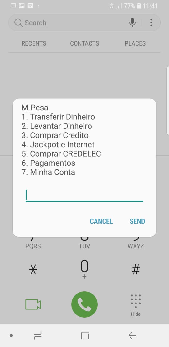 2) Números para navegar