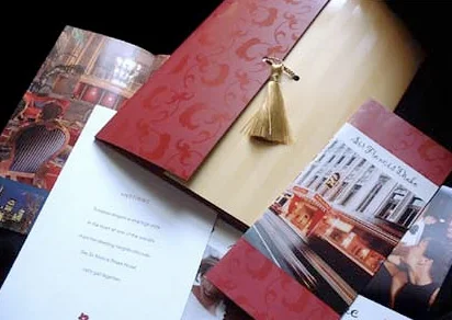Sir Francis Drake Hotel Marketing Collateral