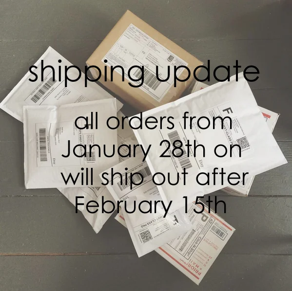 Work | Shipping Update