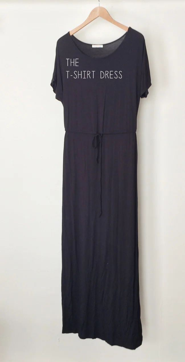 Style | the T-shirt dress 