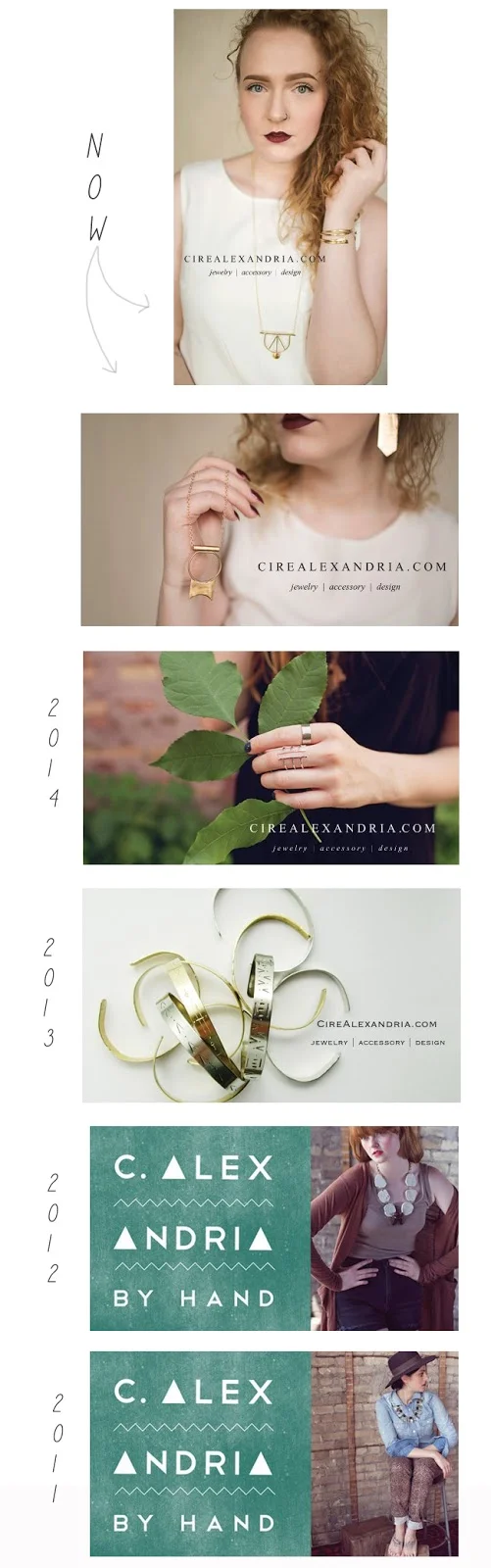 Work | business card evolution 