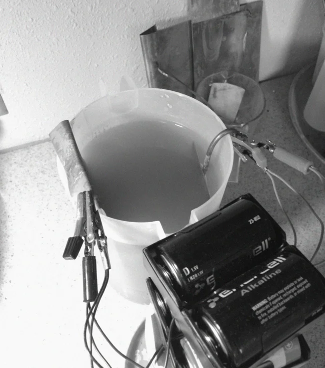 Work | the Etching process