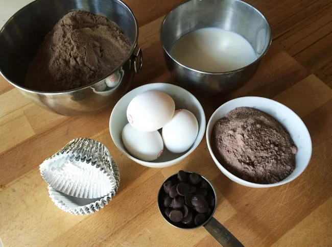 Around here  | attempted cupcakes 