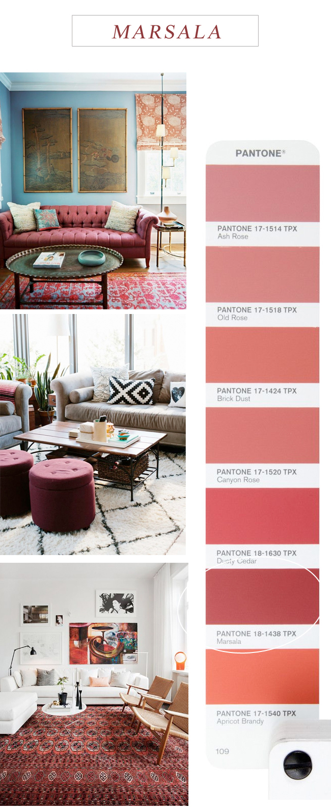 Interiors | 2015 color of the year