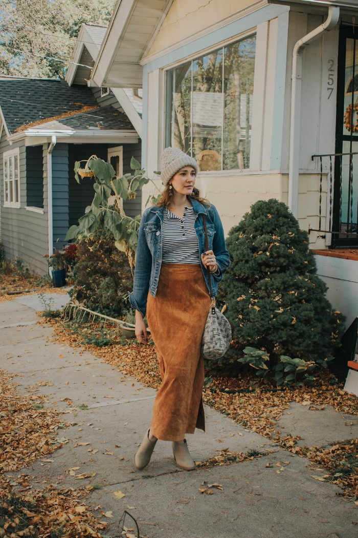 Its finally feeling like fall around here in the Midwest, trees are changing color and the air is becoming a bit more crisp. Its the perfect time to pull out those layers and hats!