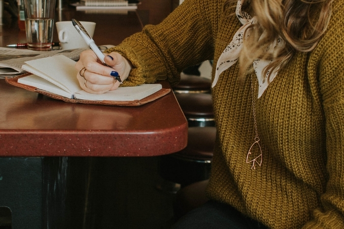 I get lunch or a snack + coffee at least one time or more a week! Its also a great place to sketch and in the winter its so nice and warm! | Rocking The Snake Head Pendant